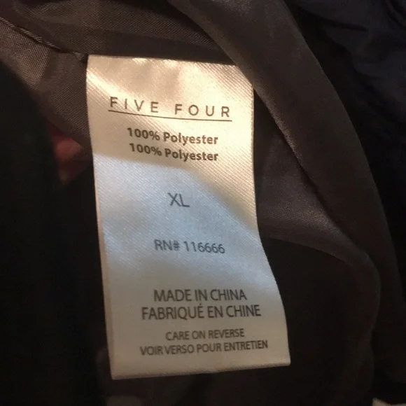 Five Four Navy Light Jacket NWOT - Picture 4 of 4